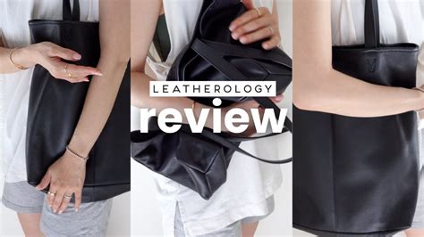 leatherology uptown vertical tote.